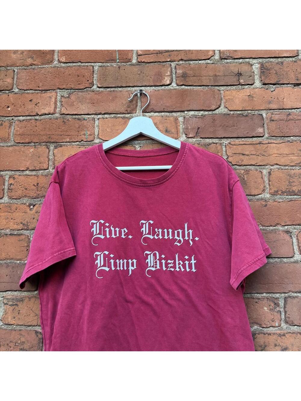 limp bizkit live laugh limp bizkit t shirt L